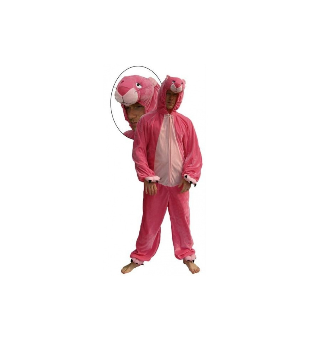 Kostým Maskota - Pink panter
