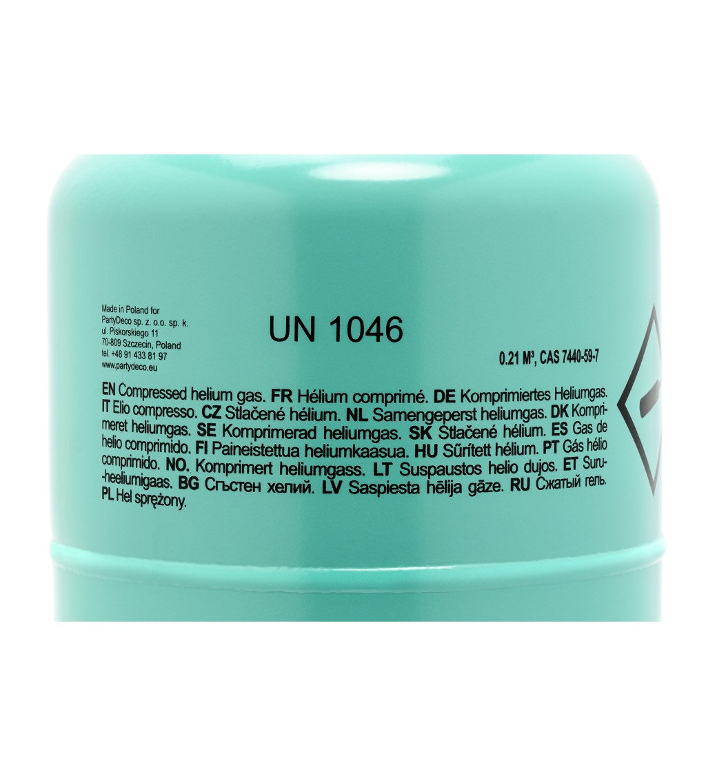 Helium bomba 30, barva mint