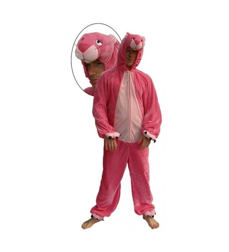 Kostým Maskota - Pink panter